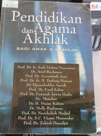 Image of Pendidikan Agama dan Akhlak Bagi Anak & Remaja